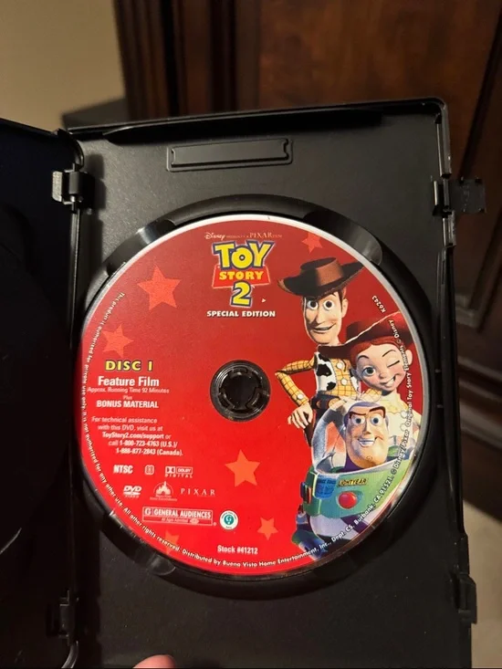 Bundle Toy Story 1 - 10th Anniversary Edition  and Toy Story 2 DVDs - Picture 7 of 9